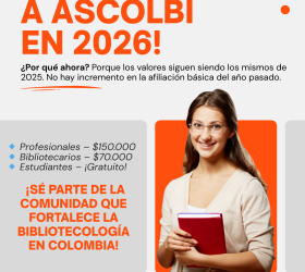 Afiliarse a Ascolbi: un compromiso con el gremio bibliotecario en Colombia