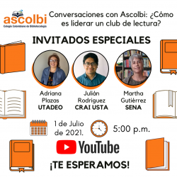 Conversaciones con Ascolbi: ¿Cómo es liderar un club de lectura?