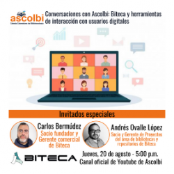 Conversaciones con Ascolbi: Biteca y herramientas de interacción con usuarios digitales