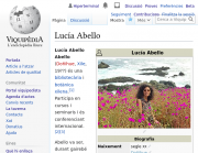 Bibliotecarias latinoamericanas en Wikipedia: Lucía Abello